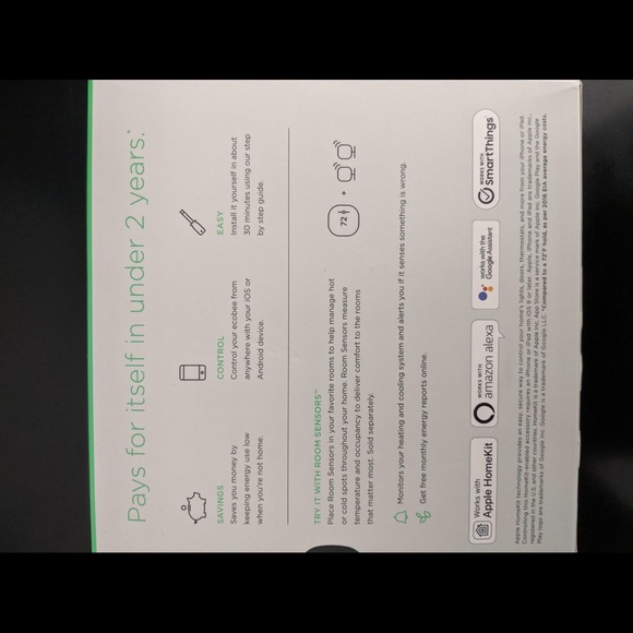 Ecobee3lite smart - Picture 2 of 2
